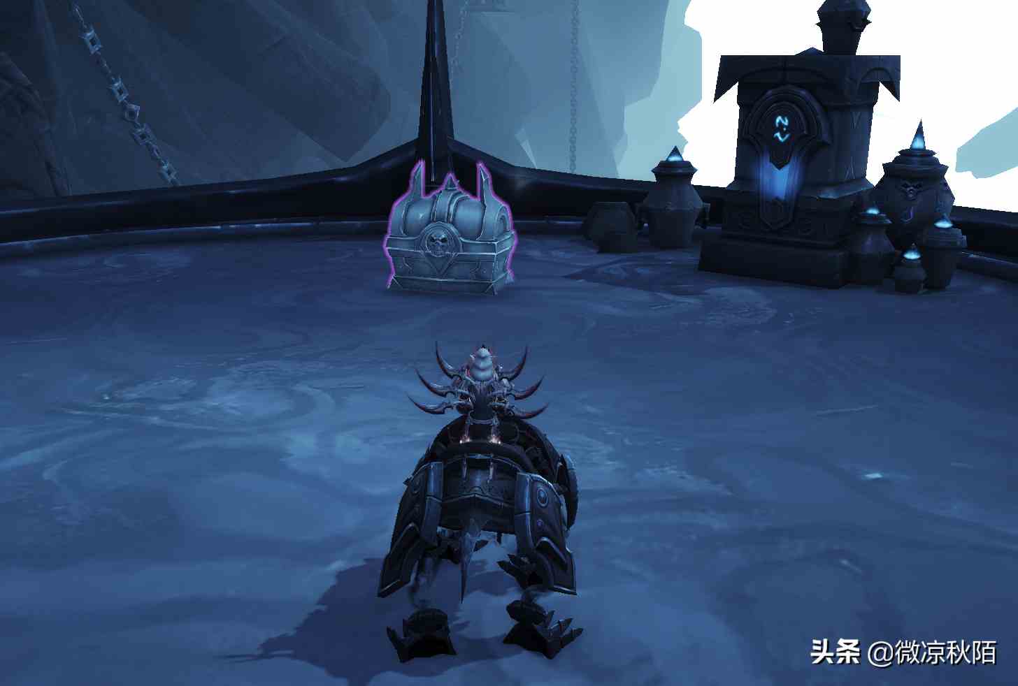 魔兽世界:法夜突袭的隐藏任务,解谜坐骑的起始阶段,别错过了