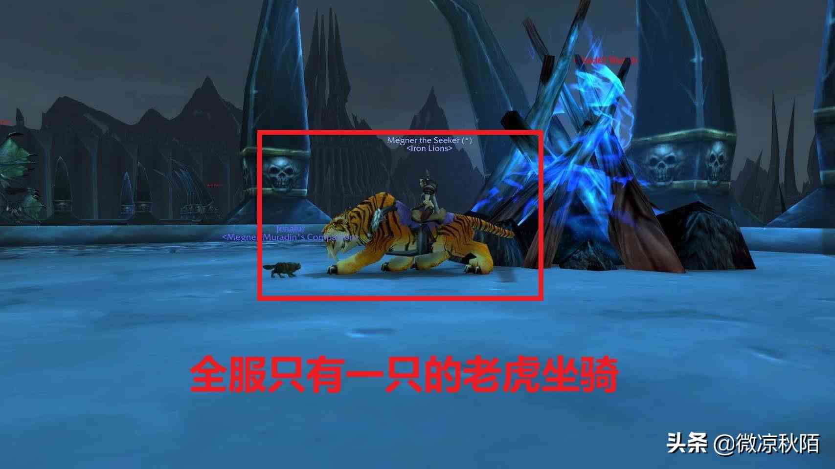魔兽世界：绝版“老虎”坐骑回归？全服唯一，欧皇也没有的坐骑