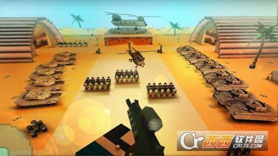 方块坦克车战场(Call  of  Craft)