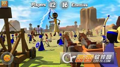 火柴人希腊勇士城堡战争官方版