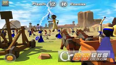 火柴人希腊勇士城堡战争官方版