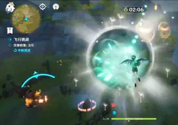 原神飞行挑战第四关风止之处攻略