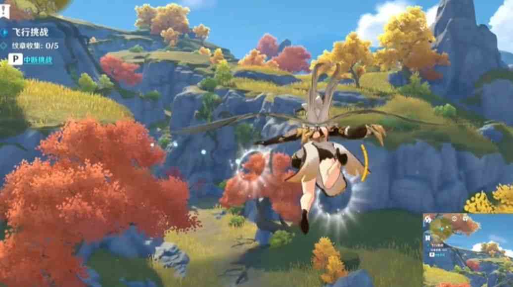 原神飞行挑战第六天爆炸性飞行攻略