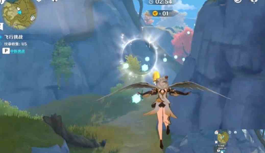 原神飞行挑战第六天爆炸性飞行攻略