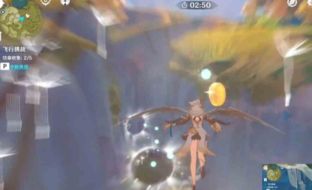 原神飞行挑战第六天爆炸性飞行攻略