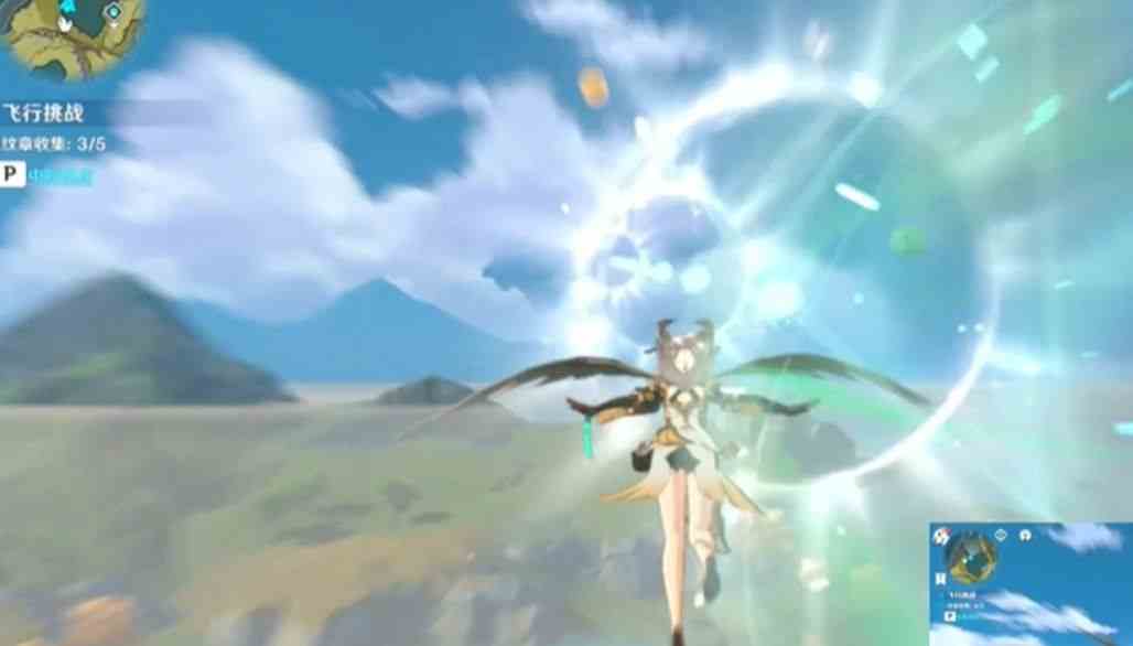 原神飞行挑战第六天爆炸性飞行攻略