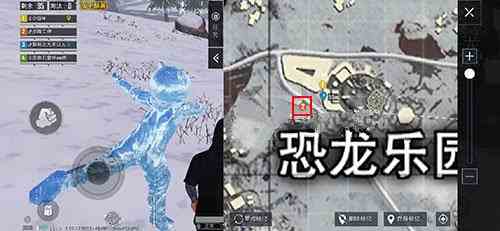 和平精英极寒模式冰雕位置在哪 冰雕怎么击碎