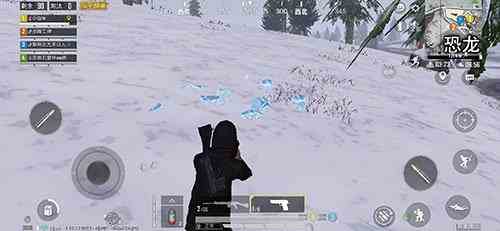 和平精英极寒模式冰雕位置在哪 冰雕怎么击碎