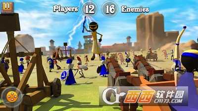 火柴人希腊勇士城堡战争官方版截图2