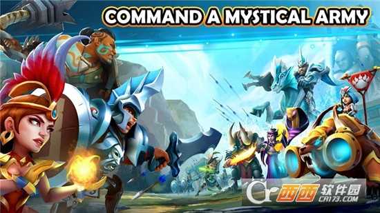 战潮亚特兰蒂斯英雄手游截图1