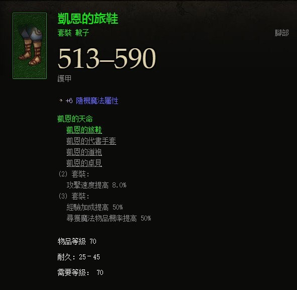 暗黑3凯恩套装,暗黑3凯恩套图纸